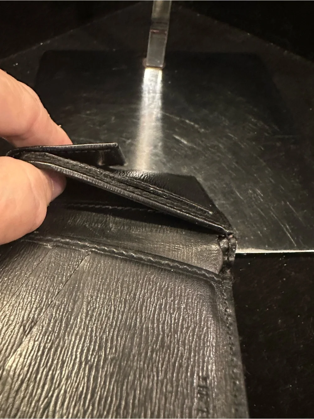 Balenciaga# 254 VINTAGE Leather Wallet